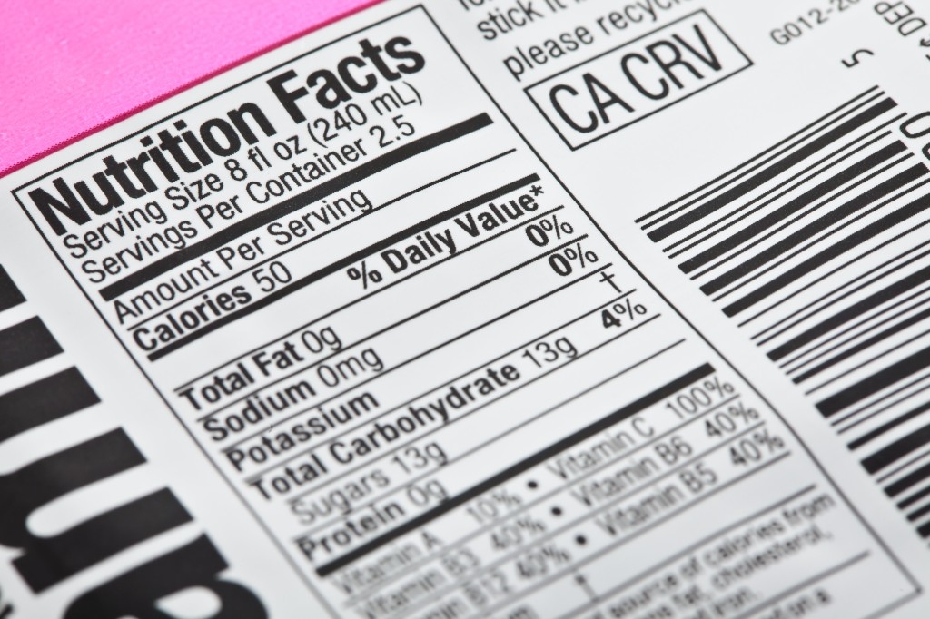 Nutrition Facts Up Close
