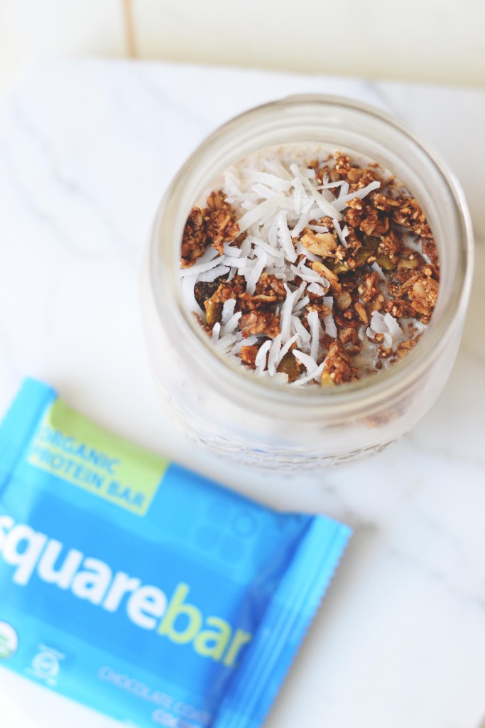 Coconut Cookie Overnight Oats