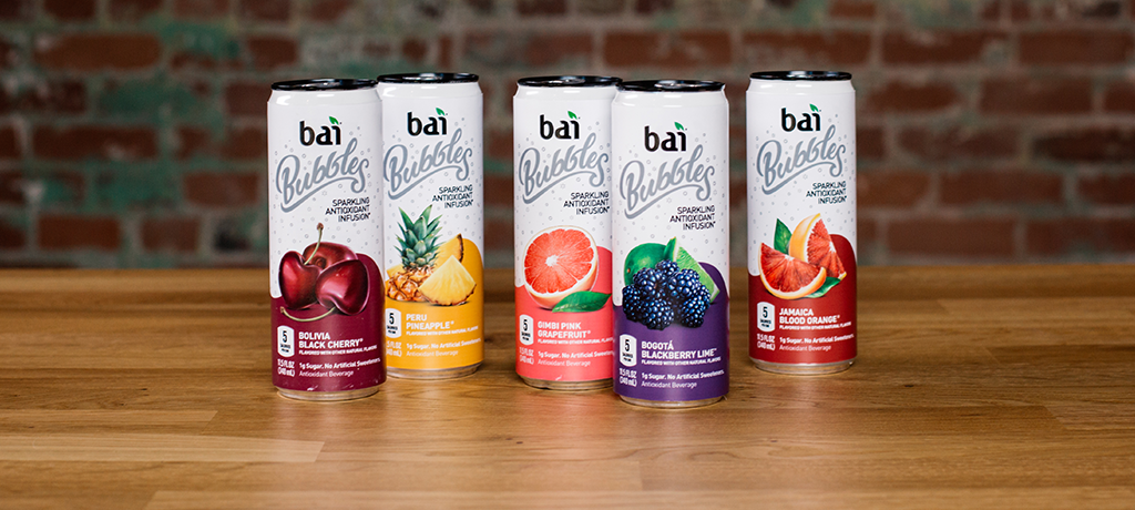 Bai Bubbles — Antioxidant Infusions with Big Bubbly Flavor