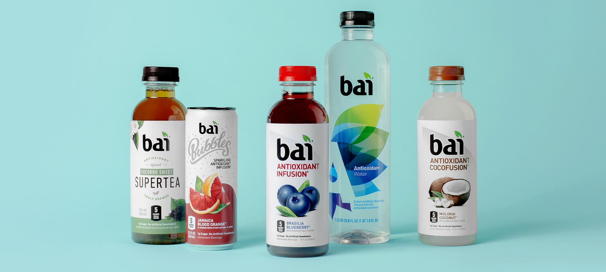 Our Products - Bai Low-Calorie Antioxidant Drinks2048 x 920