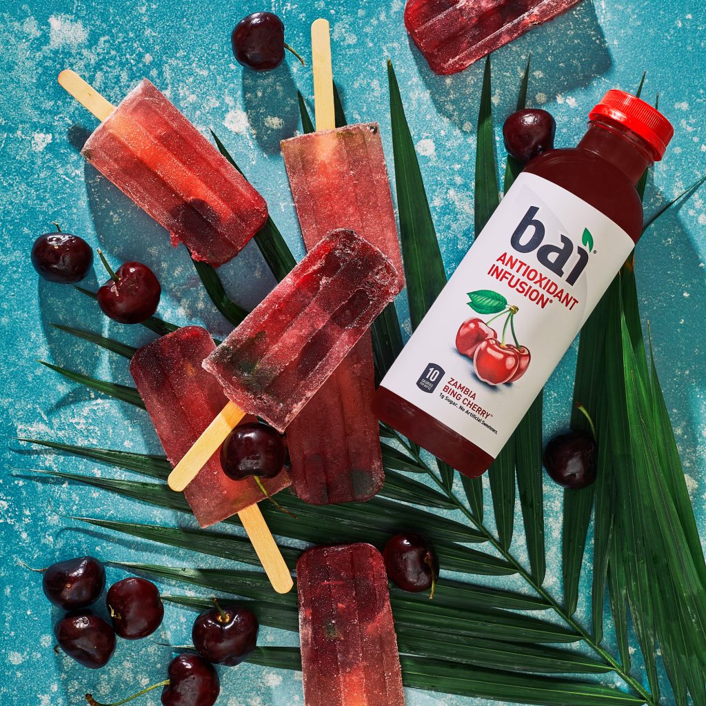 Zambia Bing Cherry Bai Popsicles