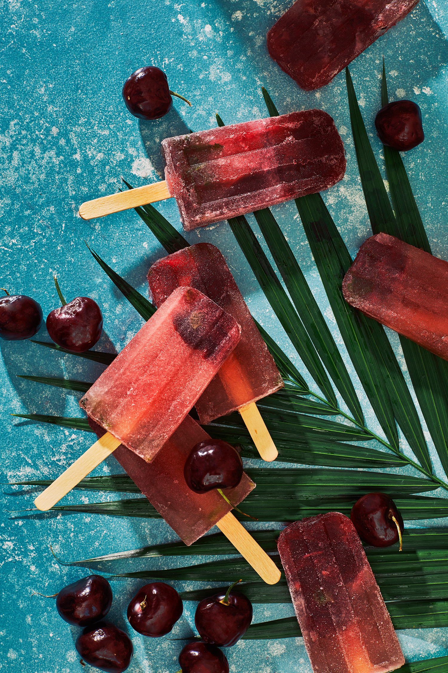 Zambia Bing Cherry Bai Popsicles