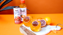 Blood Orange Punch made with Bai Costa Rica Clementine and Bai Bubbles Jamaica Blood Orange