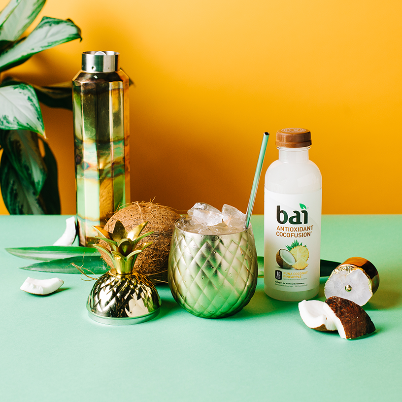 Hawaiian White Russian with Bai Puna Coconut Pineapple