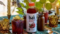 Bai Ipanema Pomegranate Sangria Cocktail on a fall table