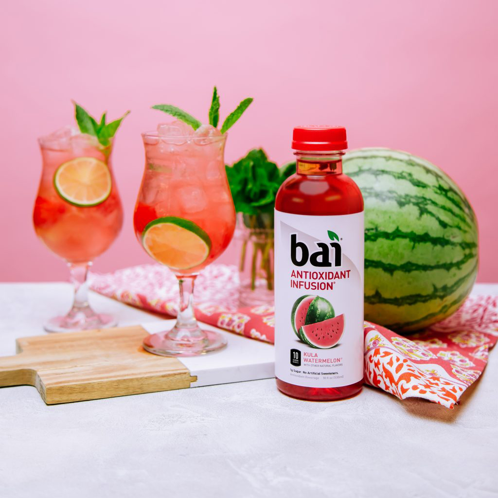 Bai Kula Watermelon Rose Sangria punch