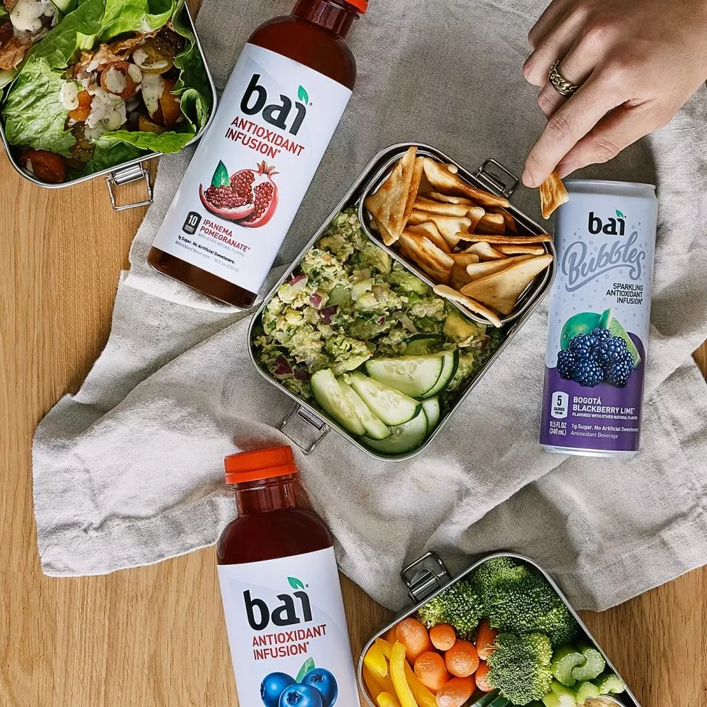 Good for you meal prep with Bai