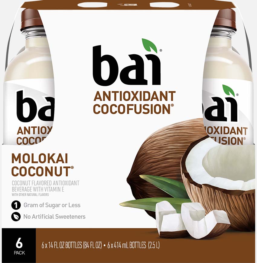 Bai Infusions Molokai Coconut 6 Pack
