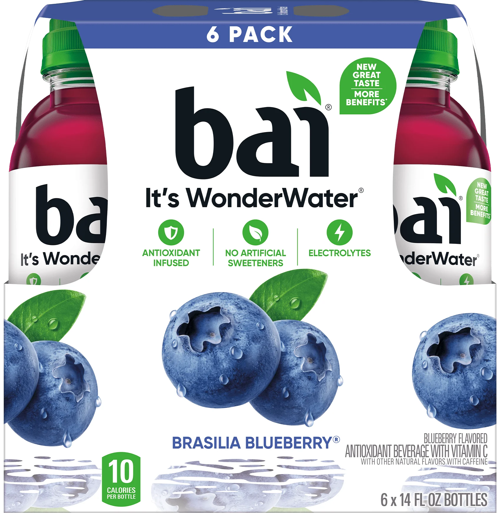 Bai Brasilia Blueberry 6 Pack