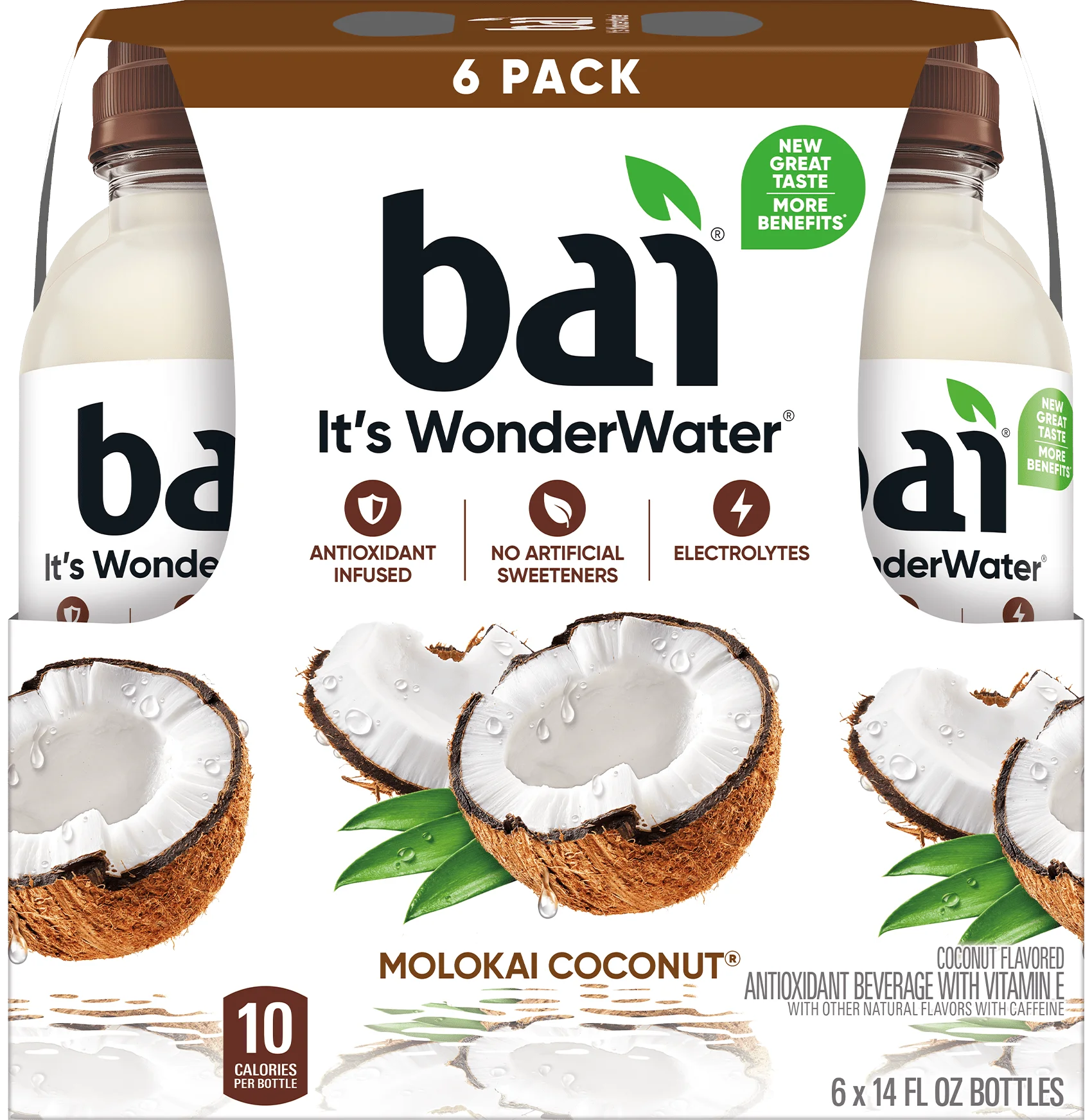 Bai Molokai Coconut 6 Pack