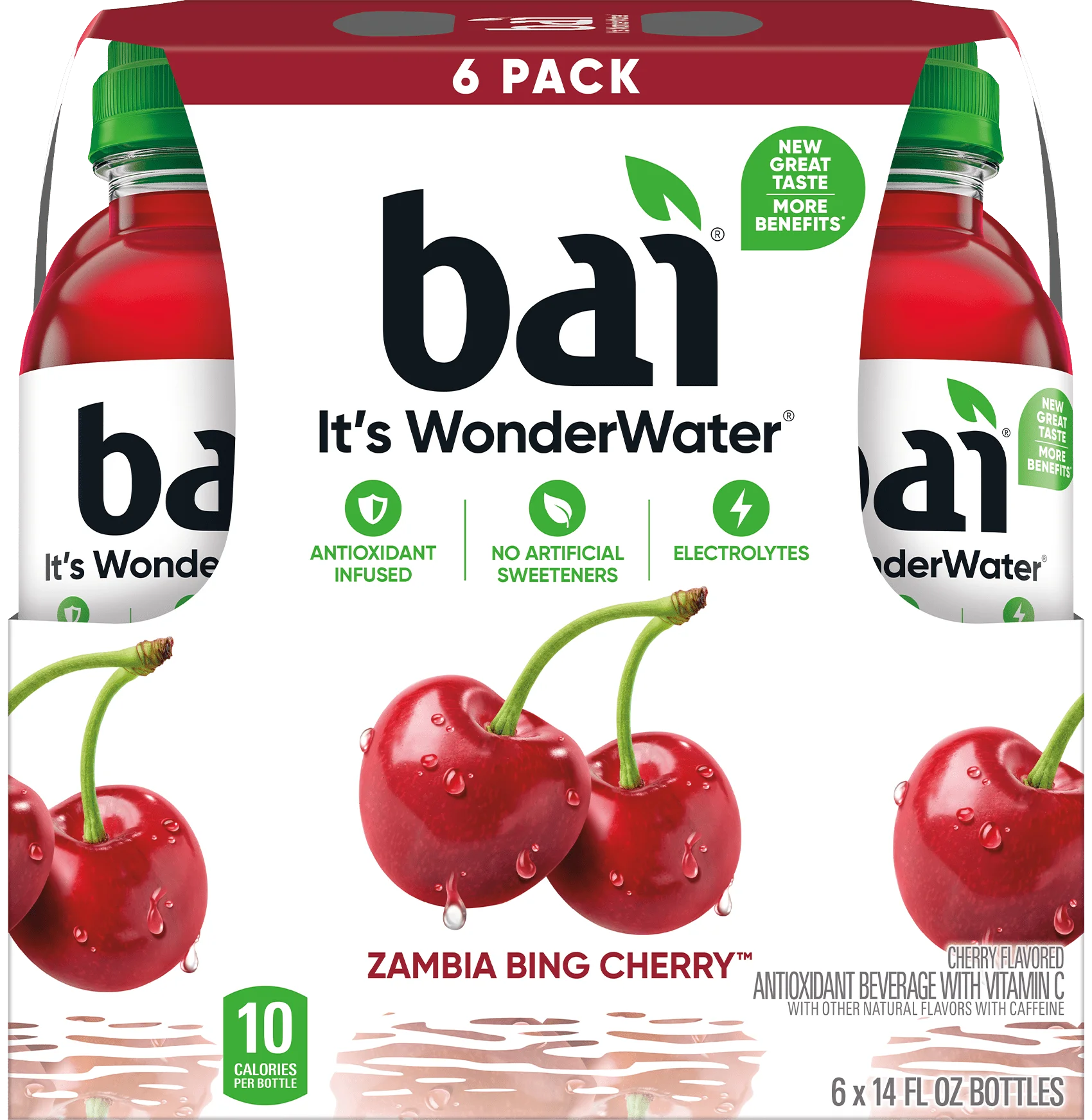 Bai Zambia Bing Cherry 6 Pack
